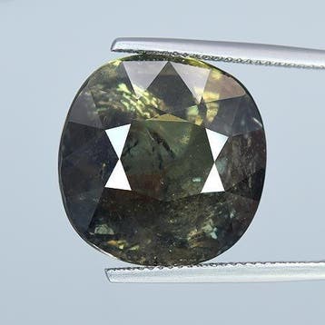 1 pcs Groen Saffier - 34.12 ct - Lotus Gemology