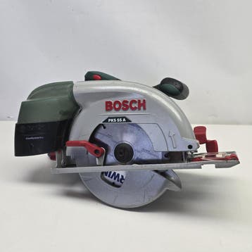 Bosch Cirkelzaag PKS 55 A 1200W  160mm  | Nette Staat, Doe-het-zelf en Bouw, Ophalen of Verzenden, Nieuw