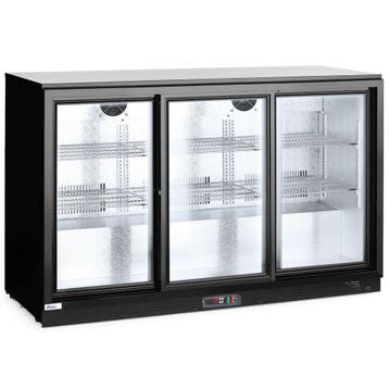 Barkoelkast | 308L | Zwart | +2°C/+10°C | Statisch +, Verzenden, Nieuw in verpakking