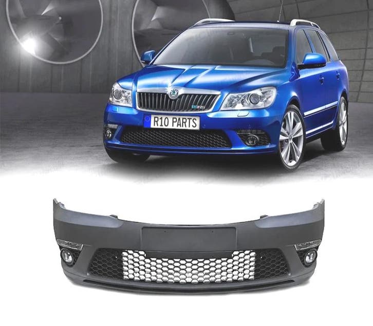 Pare Chocs Frontal Pour Skoda Octavia 09-13 Look Rs, Autos : Pièces & Accessoires, Carrosserie & Tôlerie, Envoi