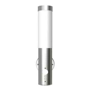 vidaXL Buitenwandlamp met bewegingsdetector roestvrij staal, Verzenden, Nieuw