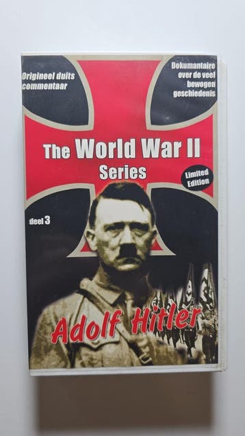 THE WORLD WAR II SERIES ADOLF HITLER DEEL 3 (VHS), Gebruikt