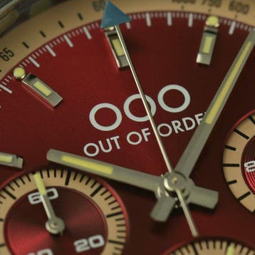 Out of Order - Sporty Cronografo - Zonder minimumprijs -, Nieuw