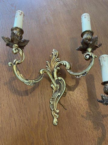 Lamp - Brons - Wandlampen Louis XV-rococo