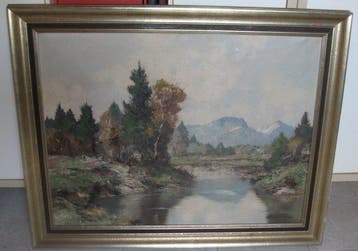 Carl Reiser (1877-1950), Zugeschrieben - Ölgemälde