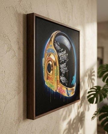 MEDSAN - Graffiti Daft Punk Helmet () -