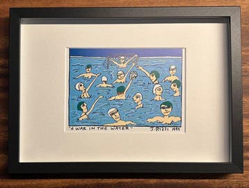 James Rizzi (1950-2011) - A War in the Water