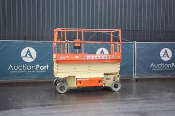 Veiling: Schaarlift JLG 2646ES Elektrisch 9.92m 2018, Ophalen