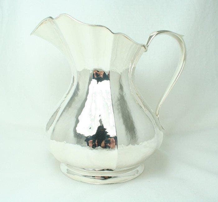 Karaf - .800 zilver - Karaf in Zilver, Antiquités & Art, Antiquités | Argent & Or