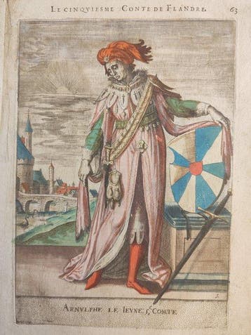Cornelis Martin (1567-1621) - Arnolfo il Giovane, V Conte di, Antiquités & Art