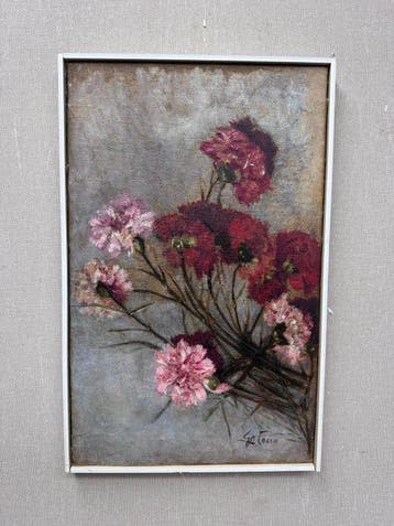 Giuseppe Cocco (1879-1963) - Composizione floreale, Antiek en Kunst