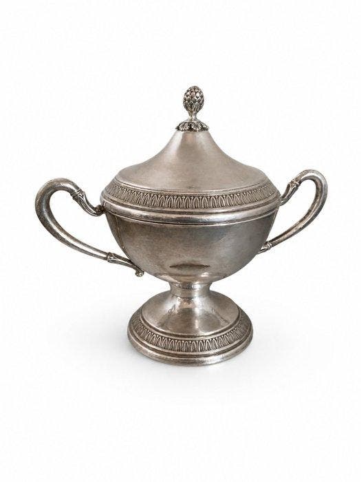 Suikerkom - .800 zilver, Antiquités & Art, Antiquités | Argent & Or