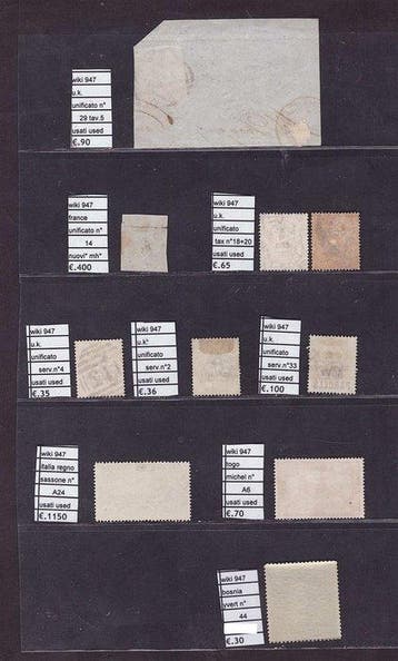 Wereld 1850 - Prachtige collectie postzegels van over de