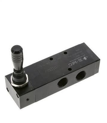 5/3 G1/2 Échappement Centre Levier À Main Valve Détente, Verzenden