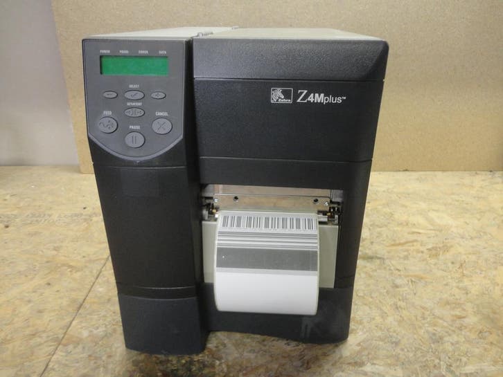 Zebra Z4M+ Thermal Barcode Label Printer  200Dpi, Computers en Software, Printers, Thermo-printer, Gebruikt, Printer, Ophalen of Verzenden