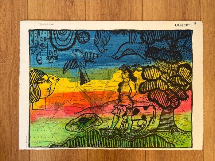 Corneille (1922-2010) - Utrecht, Antiek en Kunst, Antiek | Overige Antiek