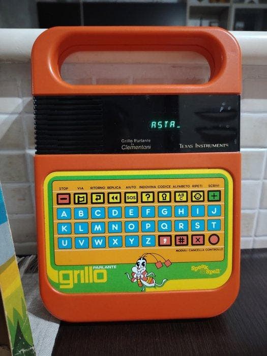 Texas Instruments, Clementoni - Grillo Parlante - (Speak &, Consoles de jeu & Jeux vidéo, Consoles de jeu | Accessoires Autre