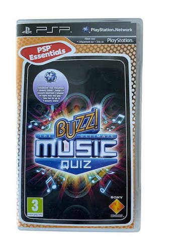 Buzz!: The Ultimate Music Quiz (PSP Essentials) (PSP), Games en Spelcomputers, Verzenden, Nieuw