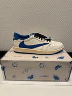 Nike - Jordan 1 Low Travis Scott Fragment Sail Military Blue