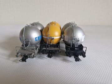 Roco H0 - 47565/47566/47568 - Modeltrein goederenwagon (3) -, Nieuw