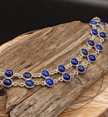 Pièce unique — Magnifique bracelet en argent 925 avec, Collections