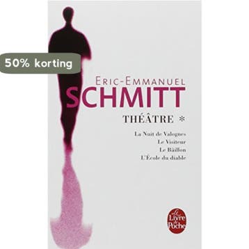 Théâtre vol.1 9782253153962 Eric-Emmanuel Schmitt, Verzenden, Gelezen, Eric-Emmanuel Schmitt
