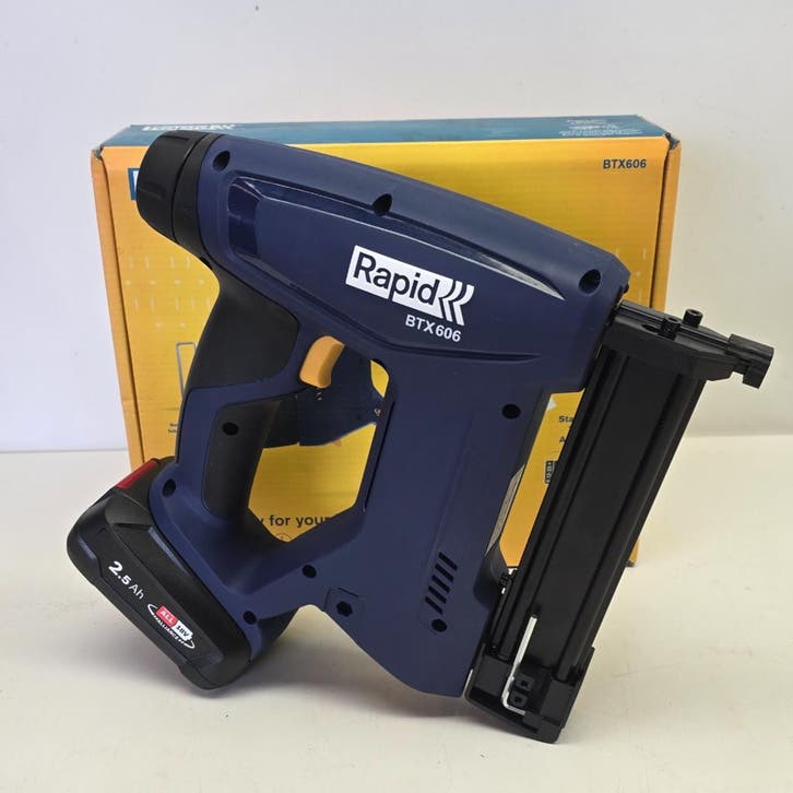 Rapid BTX606 Accutacker voor Smalrugnieten Incl. 1 Accu, Doe-het-zelf en Bouw, Gereedschap | Overige machines, Nieuw, Ophalen of Verzenden