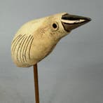 Ewa Budzowska - NO RESERVE- BIRD- decorated 24 carat gold)