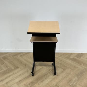mobiele lessenaar / spreekgestoelte  (hxbxd) 116x59x44 cm,, Huis en Inrichting, Tafelonderdelen, Gebruikt
