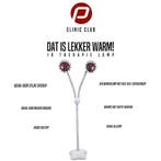 PClinic dubbele Infrarood Therapie Lamp (Loupelampen), Verzenden, Nieuw, Hand- en Voetverzorging