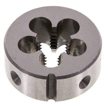 Filière ronde DIN EN 22568 Filetage standard M 16x2.00, Verzenden
