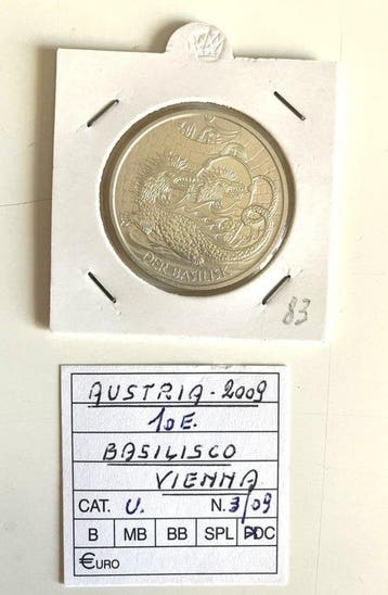 Oostenrijk. 10 Euro 2009/2011 (4 monete) (Zonder