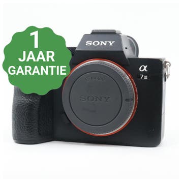 Sony A7 III body | Tweedehands, Audio, Tv en Foto, Verzenden, Zo goed als nieuw, Sony