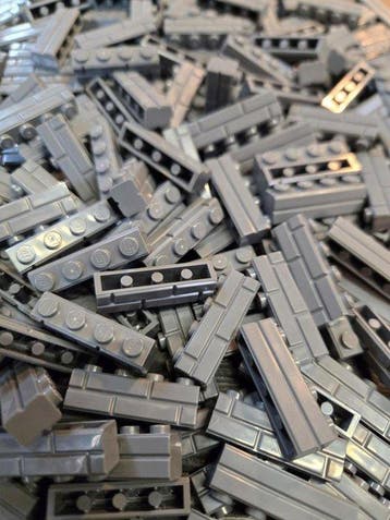 Lego - Speelgoed New Brick Modified 1 x 4 with Masonry, Nieuw