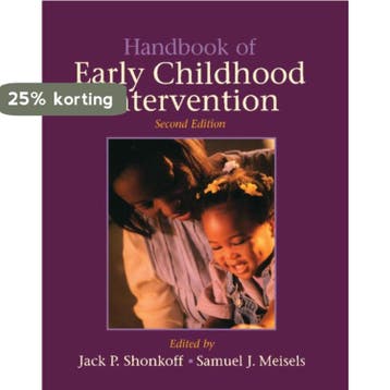 Handbook of Early Childhood Intervention 9780521585736, Verzenden, Zo goed als nieuw, Shonkoff