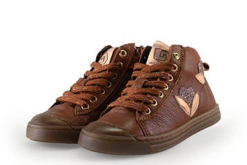 Little David Hoge sneakers Meisjes in maat 25 Cognac, Kinderen en Baby's, Kinderkleding | Schoenen en Sokken, Little David, Verzenden