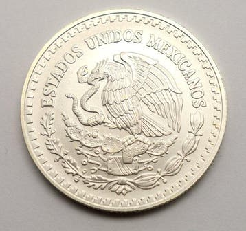 Mexico. 1/2 Onza 2024 Libertad Silver Coin – .999 (Zonder