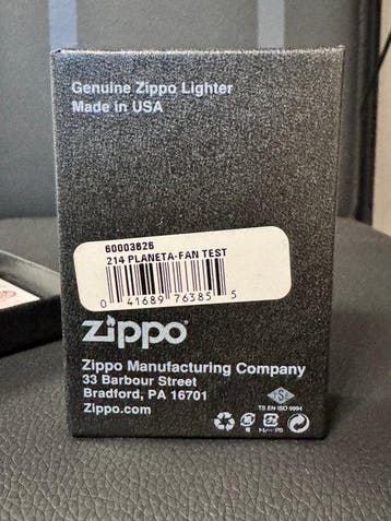 Zippo - Zonder minimumprijs - Aansteker - Staal, Verzamelen, Nieuw