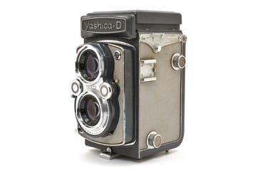 Yashica -D 6x6 TLR grey with Yashikor 3.5/80mm | Twin lens, Nieuw