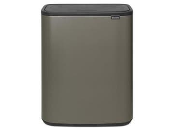 Veiling - Brabantia Bo Touch Bin Prullenbak -60 liter  1 vak, Gebruikt