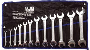 Bgs Technic Steeksleutelset 12-delig 6x7-30x32 mm, Verzenden, Nieuw