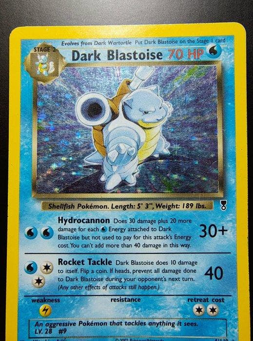 Pokémon - 1 Card - Dark Blastoise Holo - LEgendary, Hobby en Vrije tijd, Verzamelkaartspellen | Pokémon