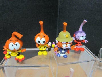 12 Snorkel Figuurtjes en 1 squeeze snorkels - Speelgoed