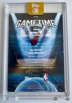 Topps 3 Alonzo Mourning 34/49 Gesigneerde kaart, Serialized