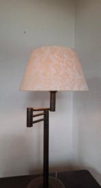 Bureaulamp - Messing - Zwenkarm- inclusief kap