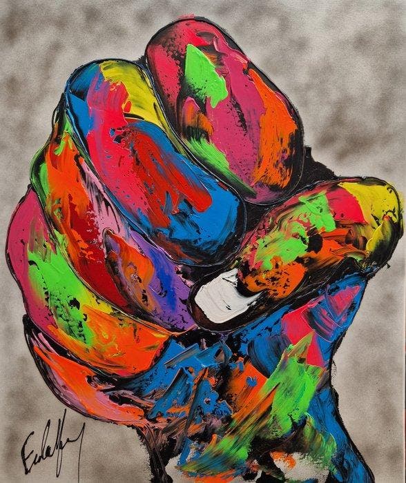 Henry Escobar - Fusion, Antiek en Kunst, Kunst | Designobjecten