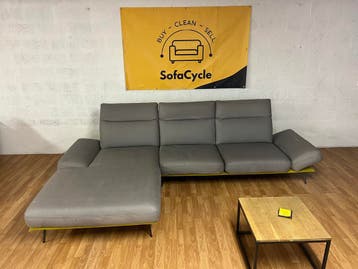 Xooon zetel – moderne driezit met chaise longue - SofaCycle, Maison & Meubles, Canapés | Sofas & Chaises Longues, Ophalen of Verzenden