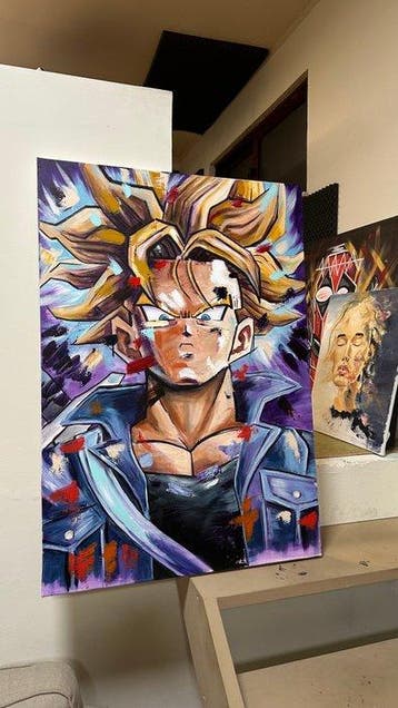 Zacca (2001) - Trunks - Dragonball art edition