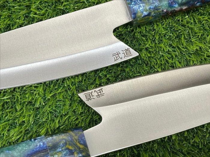 Bunka - Keukenmes - Chefs knife - Professionele Japanse, Antiek en Kunst, Antiek | Keukengerei