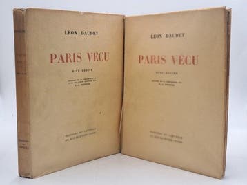 Léon Daudet / Pierre-Jean Poitevin - Paris vécu. Rive